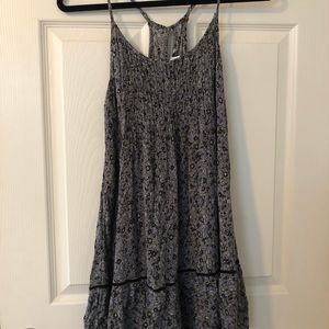 American Eagle floral A- line swing dress